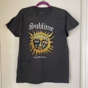 Sublime Band Grey Sun Long Beach CA Short Sleeve Tshirt